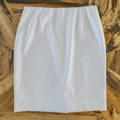 Alex Marie, Tabitha Pencil Skirt, Bright White, Satin Lining, Women's 10 - Image 1 of 4