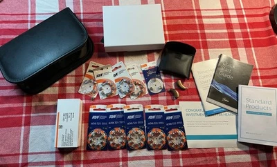 Audífonos a batería Starkey Evolv AI 1200 BTE 13 + baterías y accesorios Foto 1 de 4