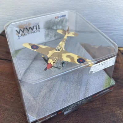 Corgi 1/72 Scale AA35204 P-40 Kittyhawk I 112 Sqn Flg Off Neville Duke WWII -NOB - Image 1 of 4
