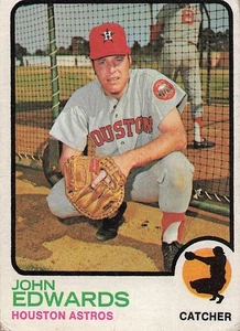 1973 Topps #519 John Edwards, VG -crease - Picture 1 of 2