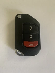 JEEP 3 BUTTON KEY FOB "18 YEARS ON EBAY" - Picture 1 of 2