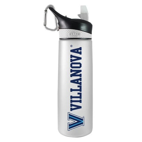Villanova Wildcats Personalized Tritan Sport Water Bottle-Customizable Cover
