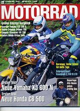 MOTORRAD Zeitschrift 22/1993