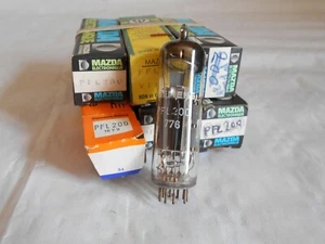 Vintage Ventile Vakuumröhren PFL 200x6 Altbestand - Bild 1 von 1