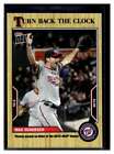 2022 Topps Now Turn Back the Clock #187 Max Scherzer Base Card (Qty)