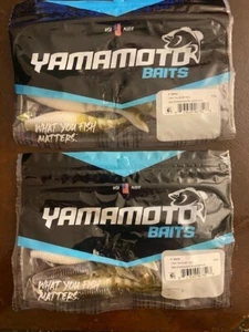 2 - Yamamoto, Zako, Green Pumpkin/White w Cop Flk.., 4", 5pk. 9013w - Picture 1 of 1