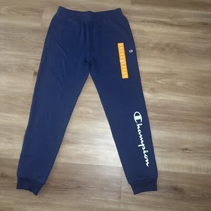 Felpa Champion unisex blu con logo - taglia giovane XXL 18/20 - Foto 1 di 7