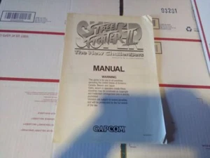 streetfighter 2 arcade manual de servicio - Imagen 1 de 1