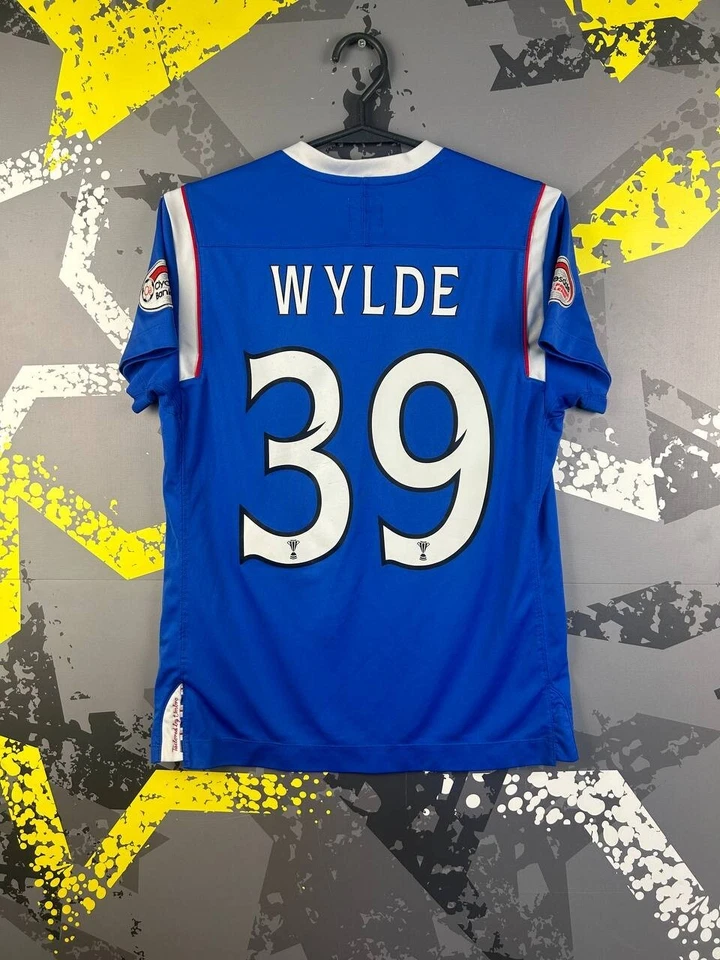 Футболка домашняя Wylde Rangers 2011 - 2012 Umbro Young размер L ig93 - Изображение 1 из 4