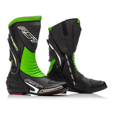 RST 2101 Tractech Evo III CE Motorcycle Motorbike Sports Boots - Black / Green
