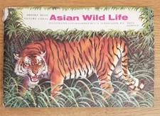 BOOK - Asian Wild Life By C.F Tunnicliffe Brooke Bond Picture Cards *Complete*