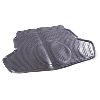 Alfombrilla de carga Wellvisors para maletero para todo clima negra para Kia Optima 2016-2020 Foto 1 de 4