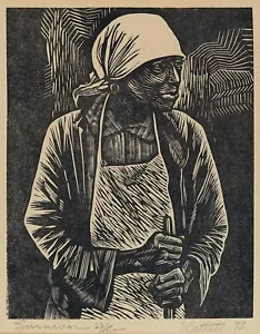 Elizabeth Catlett : Survivor : Archival Art Print - Bild 1 von 1