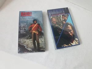 Highlander VHS Tapes The Life & Times of Duncan MacLeod & Highlander The Series - Picture 1 of 3