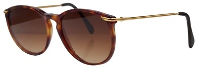 复古 Rodenstock Nick 62.69 玳瑁金椭圆形太阳镜 带新镜片! — 第 1/4 张图片