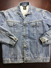 New listing
Vintage Lee Rider Union Made Sanforized Denim Jean Jacket Size Xl X-Large