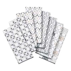 Microfiber Kitchen Towels Soft Super Absorbent Lint Free Washable 8 Pack Grey 77 - Picture 1 of 3