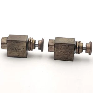 Lotto di 2 Valvole a Stelo Clippard MJV-2, 2 Vie, 1/8" NPT Normalmente Chiuse, 300psig In - Foto 1 di 6