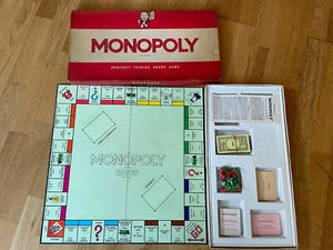 Vintage MONOPOLY 1961 - Complete - Picture 1 of 7