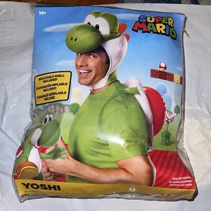 Yoshi Costume Kit  (Headpiece And Inflatable Shell ) Adult - Picture 1 of 2