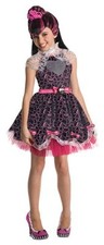 Monster High Sweet 1600 Deluxe Draculaura Costume, Small , New, Free Shipping