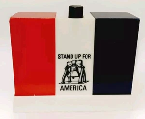 1950'S USA STAND UP FOR AMERICA SALT AND PEPPER SHAKERS SET LIBERTY BELL VINTAG - Picture 1 of 6