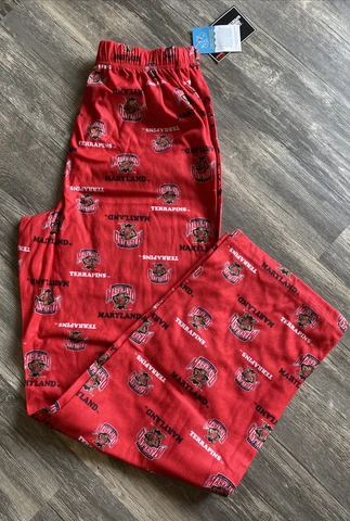 Maryland Terrapins NCAA Youth Large (14/16) Pajama Lounge Pants NWT Cover