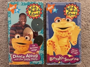 Gullah Gullah Island Dance Along & Binyah’s Surprise (1997) *LOT of 2* RARE VHS - Picture 1 of 5