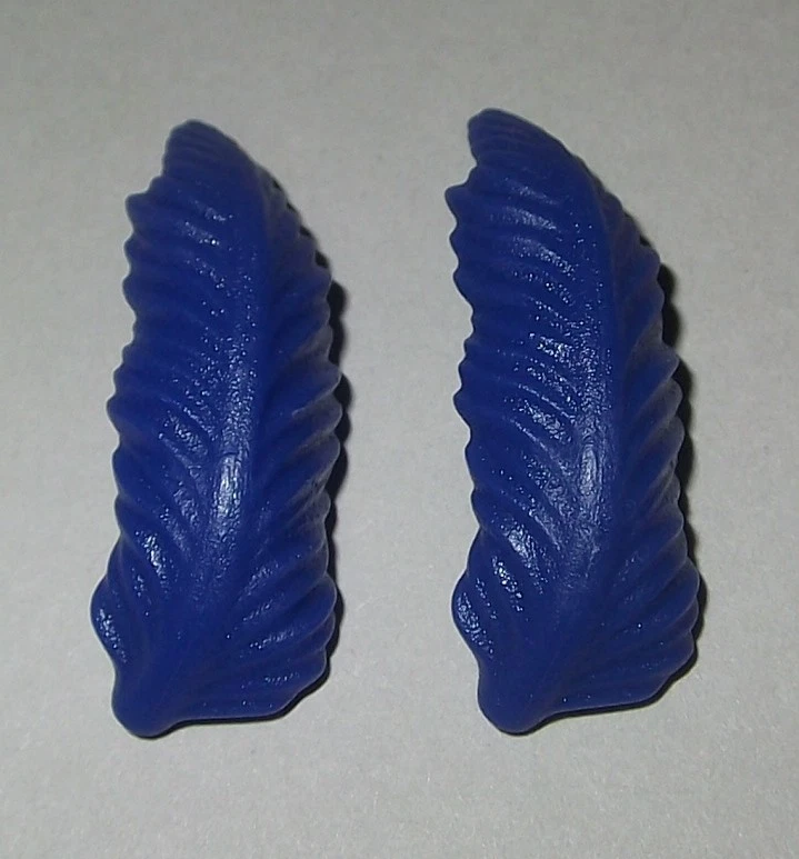 15997, 2x Hut- Feder, Zwei- und Drei- Spitz Hut, blau - Bild 1 von 1