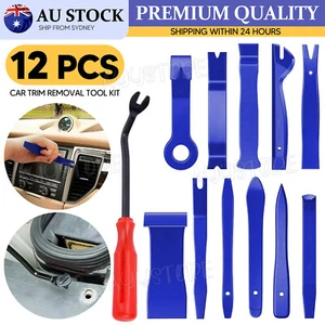 12x Car Trim Removal Tool Kit Set Door Panel Auto Dashboard Interior Plastic AU - Picture 1 of 8