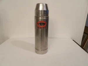 Botella de vacío de acero inoxidable irrompible vintage Uno-Vac 1 QT termo de - Imagen 1 de 4
