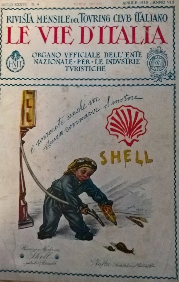 SHELL OIL  GASOLINE wenig Reklame - vintage adverts - alte Annoncen -   - Bild 1 von 1