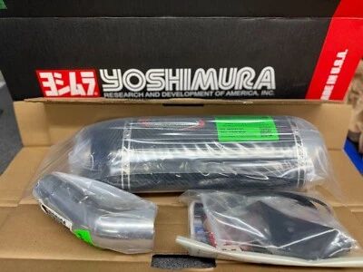 Silenciador de fibra de carbono Yoshimura - 11600EM220 - Alpha Signature Series sin cordones Foto 1 de 4