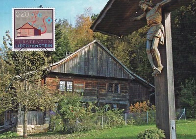 LIECHTENSTEIN 2009 THREE FIRST DAY COVERS ON MAXI CARD, PARISH HOUSE BENDERN - Image 1 of 3