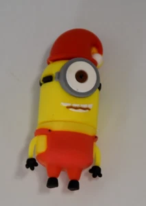 MINION - SANTA ONE EYE 8GB USB STICK 2" GRAN FIGURA DE REGALO - Imagen 1 de 2