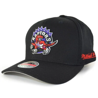 Mitchell & Ness NBA Classic Red Eazy Snapback Cap Toronto Raptors black
