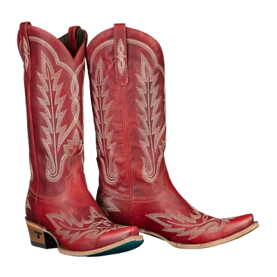 Botas Lane Boot® Damas Lexington Rojo Rubí Ardiente LB0488E Foto 1 de 4