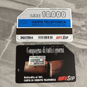 SCHEDA TELEFONICA SIP COMPAGNA DI TUTTI I GIORNI 1995 LIRE 5000 LIRE 10000 - Foto 1 di 2