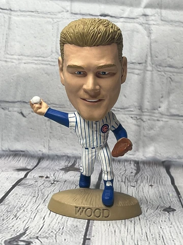Vintage 1999 Kerry Wood Chicago Cubs Baseball Headliners XL Figurine Figure Cover