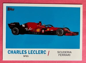 Charles Leclerc 2021 Topps Formula One F1 1961 SPORTS CARS INSERT Card T61-CL - Picture 1 of 2