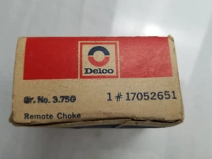 OEM GM 17052651 Remote Choke 6 Cyl 4.1L 250 Truck, Blazer, Nova, Malibu 1975 -76 - Picture 1 of 6