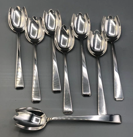 Craftsman by Towle Sterling Silver set of 8 Ice Cream Forks 5.5" Cover