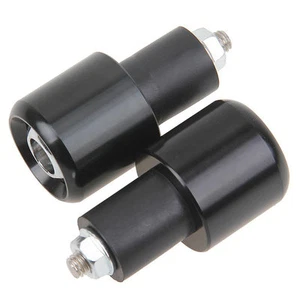 2x Contrappesi manubrio scooter stabilizzatori bilancieri moto 7/8 22MM NERO - Imagen 1 de 1