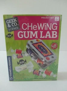 NUOVO CHEWING GUM LAB PROJECT KIT THAMES KOSMOS GEEK 'N CO FAI LA TUA GOMMA 6+ - Foto 1 di 4