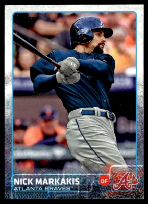 2015 Topps - Batting #557 Nick Markakis - Image 1 of 2