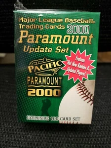 2000 Pacific Paramount Update Baseball Set Complete 1-100 cards.Johan Santana RC - Picture 1 of 3