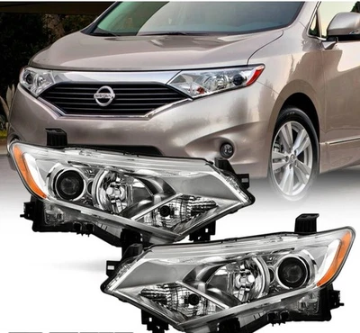 Par de faros proyectores halógenos para Nissan Quest 2012-2017 Foto 1 de 2