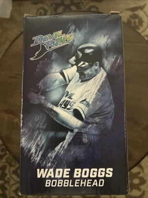 2018 Tampa Bay Ray's 20th Anniversary SGA Wade Boggs Bobblehead Exclusive MLB - Image 1 of 4