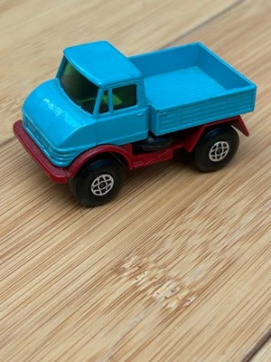 MATCHBOX LESNEY SUPERFAST #49 BLUE/GREEN UNIMOG NEW NO BOX - Image 1 of 4
