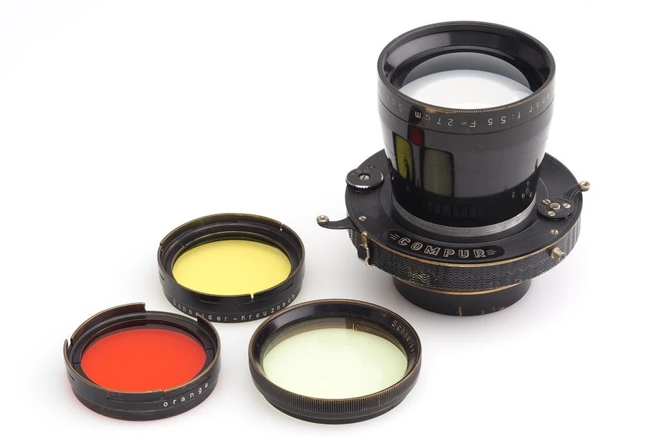 Schneider 5.5/27cm Tele-Xenar En Obturador Compur 270mm - Imagen 1 de 4